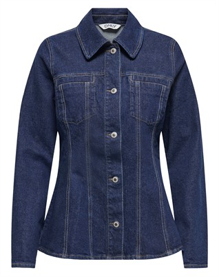 Elle Fitted Denim Jakke